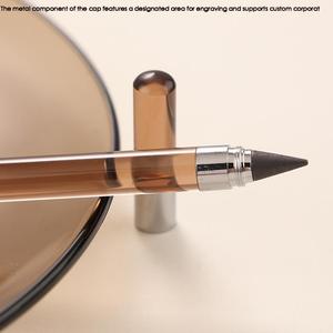<span class=keywords><strong>Crayon</strong></span> éternel transparent en plastique, design pliable, utilisation promotionnelle, <span class=keywords><strong>dessin</strong></span> <span class=keywords><strong>facile</strong></span>, écriture fluide - Product Image 4
