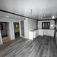 Petite maison préfabriquée de 20 et 40 pieds à vendre Maison mobile extensible en acier Maison en conteneur de 4 chambres à coucher aux Philippines