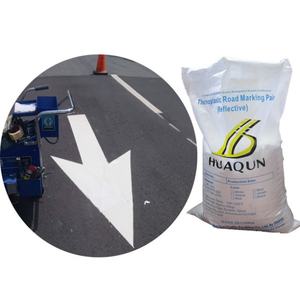 Pintura Termoplástica Blanca y Amarilla de Precio de Fábrica HUA QUN para Señalización Vial y Líneas de Tráfico, Fácil Aplicación por Pulverización - Product Image 1