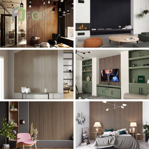 <strong>Wood</strong> Grain MDF Acoustic <strong>Wall</strong> <strong>Panels</strong> with Polyester Fiber Sound Absorbing Board - Product Image 5