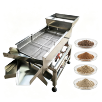 Machine de criblage de sable d'usine, tamis vibrant électrique pour la séparation du sable de silicium et de quartz