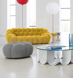 Divano letto modulare minimalista in tessuto convertibile componibile in stile contemporaneo Design Loft ufficio mobili da salotto commerciali - Product Image 2