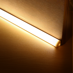 キャビネットディスプレイ階段照明用三角正方形LedアルミニウムプロファイルLedストリップライト12mm17mm24mm黒2835 - Product Image 4