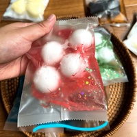 Jouet anti-stress ASMR Squishy à coque croustillante, fait main, en forme de boule, boîte mystère, très populaire sur les réseaux sociaux