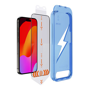 Protector de Pantalla de Vidrio Templado para Teléfono, Bandeja Aplicadora de Fácil Instalación para <span class=keywords><strong>iPhone</strong></span> X XS XR 11 12 <span class=keywords><strong>13</strong></span> 14 15 16 17 <span class=keywords><strong>Pro</strong></span> Max Plus - Product Image 1