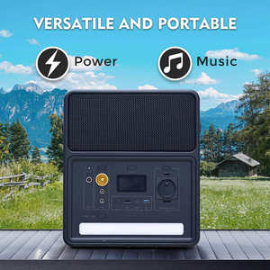 Fuente de Energía Portátil de 800W, Altavoz para Karaoke, Micrófono, Batería, Generador Solar para Camping, Estación de Energía Portátil - Product Image 3
