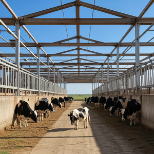 โครงเหล็กเบาสำหรับโรงฝึกงานในฟาร์ม - Product Image 1