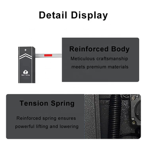 Barrera Automática con Brazo Recto, Sistema de Control de Acceso de Alta Seguridad para la Gestión de Estacionamientos - Product Image 5
