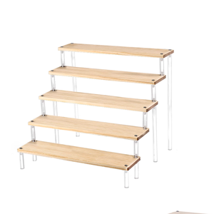 Tùy chỉnh đa tầng rõ ràng Acrylic duy nhất cao gót giày hiển thị chủ Rack hiển thị đứng cửa hàng kệ trưng bày - Product Image 3