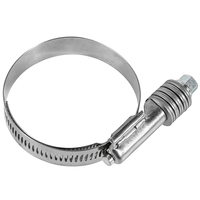 Collier de serrage à vis sans fin robuste américain à haute torsion pour tuyaux et conduites