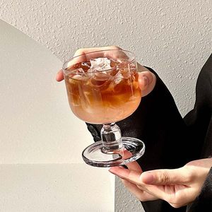 Verre à boire haut de gamme vintage <span class=keywords><strong>français</strong></span> pour jus, eau, desserts, cocktails – Idéal pour la maison, les cafés, les restaurants, les fêtes, les cadeaux et l'usage quotidien - Product Image 5