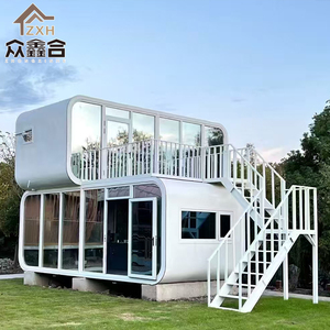 อาคารสำนักงาน/โรงแรมแบบโมดูลาร์ขนาด 20 ฟุต ได้รับการรับรองมาตรฐาน CE พร้อมห้องนอน ห้องน้ำ ห้องครัว ดีไซน์ทันสมัย ผลิตจากเหล็ก ประกอบง่าย รวดเร็ว - Product Image 5