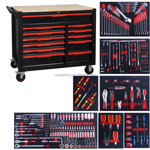 Armoire à outils verrouillable à 12 tiroirs, antirouille, avec roulettes, certifiée ISO, chariot <span class=keywords><strong>de</strong></span> <span class=keywords><strong>rangement</strong></span> <span class=keywords><strong>pour</strong></span> garage OEM - Product Image 1