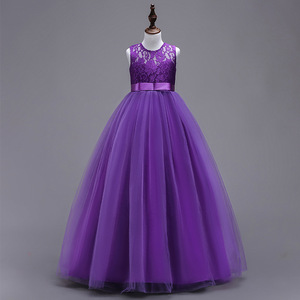 <span class=keywords><strong>Robe</strong></span> de Bal Princesse Bleu Marine en Tulle Longue pour <span class=keywords><strong>Fille</strong></span>, Corsage en Dentelle, Dos Nu, <span class=keywords><strong>Robe</strong></span> de Demoiselle d'Honneur ou de Cortège de <span class=keywords><strong>Mariage</strong></span> en Gros - Product Image 3