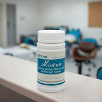 Comprimés effervescents au dioxyde de chlore pour la désinfection des équipements médicaux et des établissements de santé