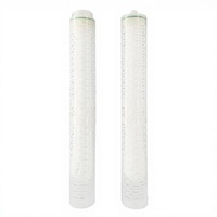Cartouche de filtre PVDF à boîtier transparent de 20 pouces pour le traitement de l'eau