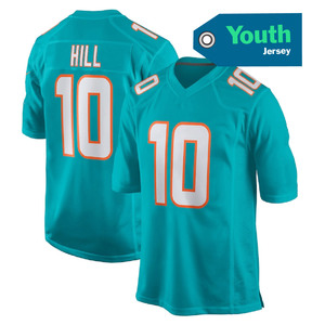 Mannen Jeugd Vrouwen # 1 Tua Tagovailoa # 10 Tyreek Hill # 17 Jaylen Waddle # 13 Dan Marino American Football-shirt - Product Image 6