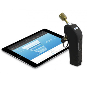 Station de mesure d'humidité Kimo Gh 500 pour la surveillance de la qualité de l'air avec connecteurs jaunes et affichage numérique - Product Image 3