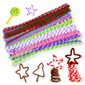 Educational Toys craft pipe cleaners for kids colorful pipe cleaners pipe cleaners