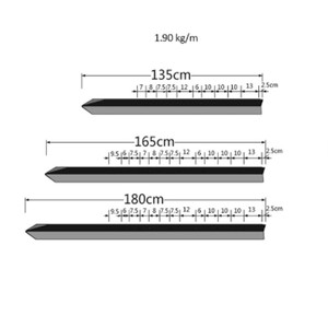 Poteau de clôture en acier de type Y résistant aux intempéries, galvanisé à chaud, <span class=keywords><strong>piquet</strong></span> étoilé, facilement assemblable, clôture <span class=keywords><strong>pour</strong></span> <span class=keywords><strong>chevaux</strong></span>, clôture extérieure <span class=keywords><strong>pour</strong></span> ranch - Product Image 3