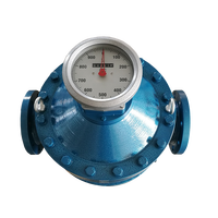 Medidor de Flujo de Engranajes Elípticos de Alta Precisión para Diésel, Gasolina, Aceite para Engranajes, Líquidos de Alta Temperatura y Alta Viscosidad