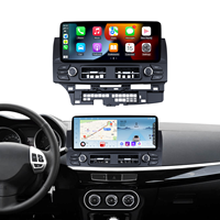Écran Android 12,3 pouces avec DSP, GPS, AHD, Carplay sans fil, cadre de montage pour autoradio, compatible Mitsubishi Lancer 2010-2017