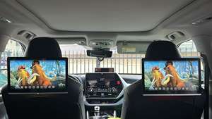 Universal 13.3" Android <strong>Car</strong> Headrest <strong>Monitor</strong> with WiFi, Touch Screen Dual Multimedia Display for Back <strong>Seat</strong> Entertainment - Product Image 2