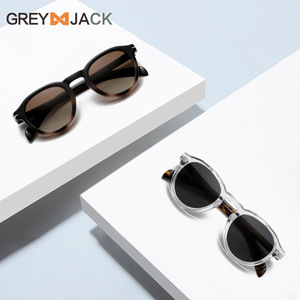 Nouvelles lunettes de soleil polarisées unisexes UV400, monture PC, verres TAC, type 3, pare-soleil, couleur noire, pour hommes et femmes - Product Image 2