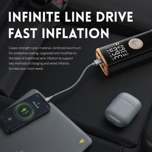 <span class=keywords><strong>Gonfleur</strong></span> de pneus portable mini ABS de qualité supérieure à prix abordable pour <span class=keywords><strong>voiture</strong></span> avec lumière LED numérique - Product Image 4