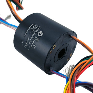 Vòng trượt dẫn điện khớp xoay 360 độ vòng trượt động cơ đường kính ngoài 56mm vòng trượt điện - Product Image 2