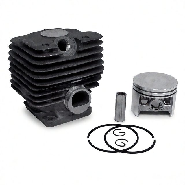 Ready Stock 52mm Cylinder Piston Kit for Stihl Ms380 Ms381 038 2 Stroke Gasoline Chainsaw Replacement Spare Parts