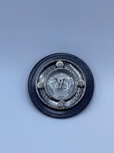 Étiquette métallique personnalisée pour vêtements, impression par transfert thermique, pour t-shirts, avec <span class=keywords><strong>logo</strong></span>, taille et marque, pour vêtements de créateur - Product Image 4