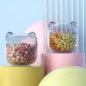 Mini postre de gama alta colorido chocolate frijol crujiente arroz sándwich comida saludable con chocolate textura dura bolsa embalaje - Product Image 6