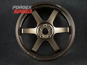 Forgex ล้อความเร็ว5X112 5X120 5X114.3 18นิ้ว <span class=keywords><strong>Te37</strong></span> Saga ล้อบรอนซ์ปลอมแปลงสำหรับ BMW M3 E92 M3 G80 Supra Q50 370Z Honda Civic - Product Image 2