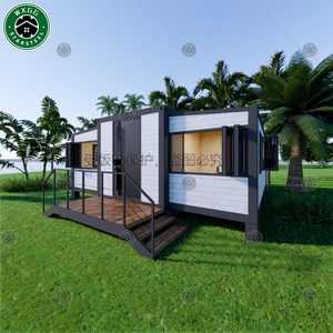 บ้านคอนเทนเนอร์แบบขยายได้40ft 30ft 20FT ปรับแต่งได้บ้านเคลื่อนที่บ้าน prefab บ้านขนาดเล็กที่มีห้องนอนสำหรับยายแบนหรือใช้ในบ้าน - Product Image 1