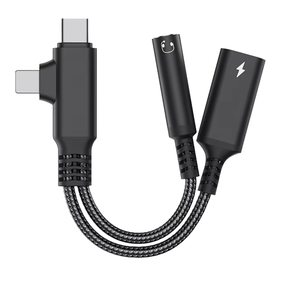 Type-C 3.5MM Audio <span class=keywords><strong>Adaptateur</strong></span> <span class=keywords><strong>Auxiliaire</strong></span> Fonction de Charge PC USB C Hub pour Xiaomi pour Huawei pour <span class=keywords><strong>Samsung</strong></span> S21 S20 Ultra Direct - Product Image 6