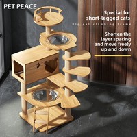Lit superposé intégré en panneaux de particules, plateforme de saut multi-niveaux, cabine de style vaisseau spatial, design mignon