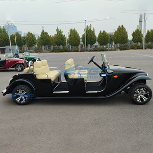 Autobús Turístico Eléctrico Convertible de 4 Plazas para Recogida en Hoteles, Estilo Vintage - Product Image 4