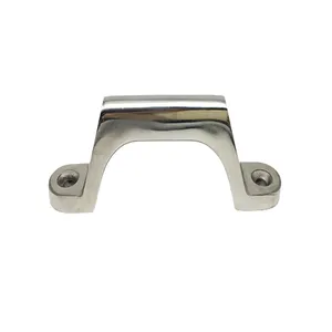 304 stainless steel curved round corner handle vintage kitchen closet door handle pot lid cutting board anvil drawer handle