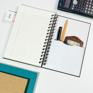 Ba Màu Đá <span class=keywords><strong>3</strong></span> Chủ Đề 5.5X8.5 Inch <span class=keywords><strong>3</strong></span> Cuốn Sách Màu Bìa Cứng Xoắn Ốc Máy Tính Xách Tay Với Trường Cao Đẳng Cai Phán Giấy Cho Các Trường Học - Product Image 4