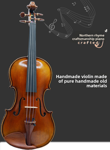 Violon d'étude CHENTUO CT3.5 le plus vendu, fait main, table en épicéa massif, dos en érable, ébène, fibre de carbone, style vintage, Chine - Product Image 6