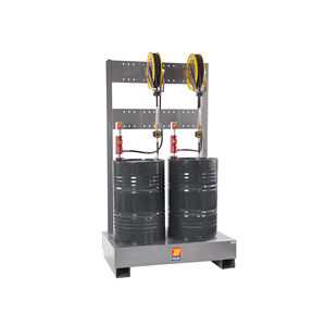 Estación dispensadora de aceite Meclube con depósito para dos tambores de 180-220 LT - Product Image 1