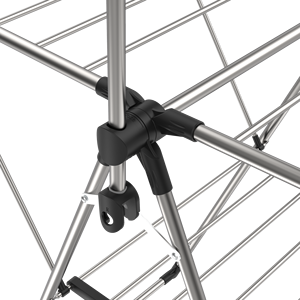 Wireking – support de séchage pliable pour linge et linge, support de séchage pour vêtements bb, 14m - Product Image 3