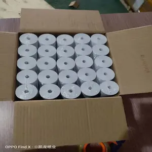 80x80mm Single Layer Thermal Printer Paper Roll Tube Core Cash Register Paper For ATM POS Machines Plastic 100% Wood Pulp CN GUA