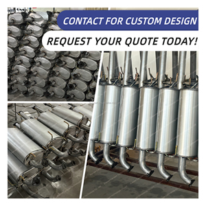 Knalpot Kustom Stainless Steel Baru untuk Mesin Konstruksi, Loader, Excavator, Forklift - Suku Cadang Mesin, Garansi 2 Tahun - Product Image 6