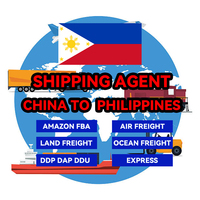 Transitario de China para envío exprés LCL + desde China a Filipinas, servicio de agente de Taobao