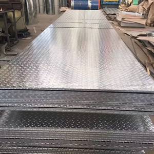 แผ่นเหล็กลายตารางหมากรุกคาร์บอนสำหรับสร้างเรือขนาด1220x2440 1250X2500 1500X3000มม. - Product Image 5