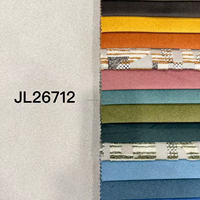 Tissu d'ameublement en velours imprimé Mosha JL26712, tricoté de haute qualité, pour canapé modulaire inclinable, 100 % polyester