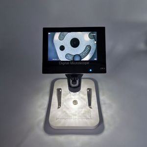 ディーゼル部品をテストする高品質デジタル顕微鏡3D効果調整可能スタンドモニター7インチスクリーンLED拡大装置 - Product Image 5