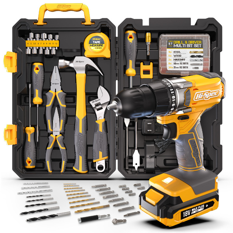 18V Safe Cordless Electric Power Drill